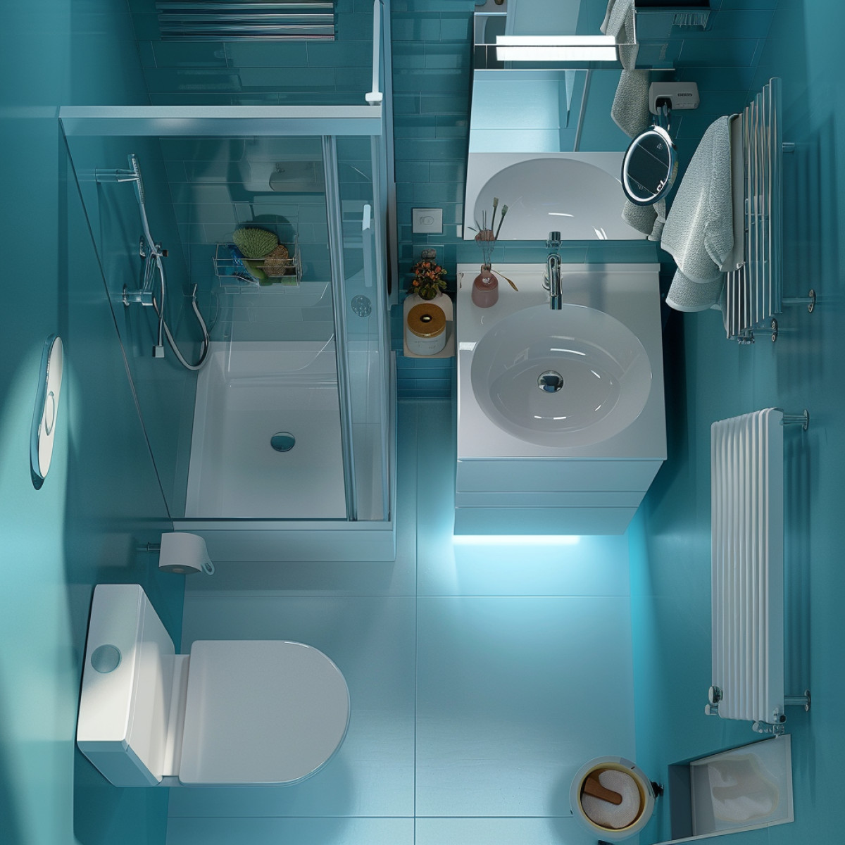 5. Comment optimiser lespace dans une petite salle de bains ?