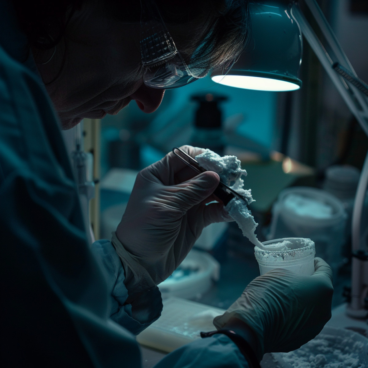 Retrait dun joint en silicone avec de la pâte à enlever les joints