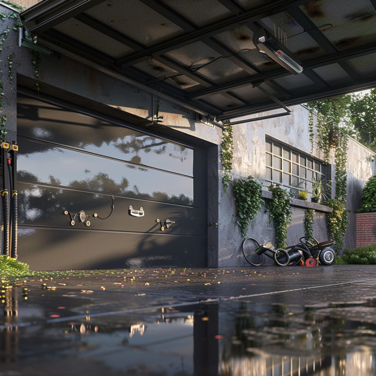 7 étapes pour la réparation dune porte de garage sectionnelle motorisée