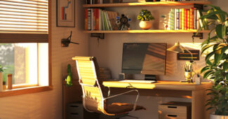 Petit coin bureau dans la chambre : conseils pour un espace fonctionnel