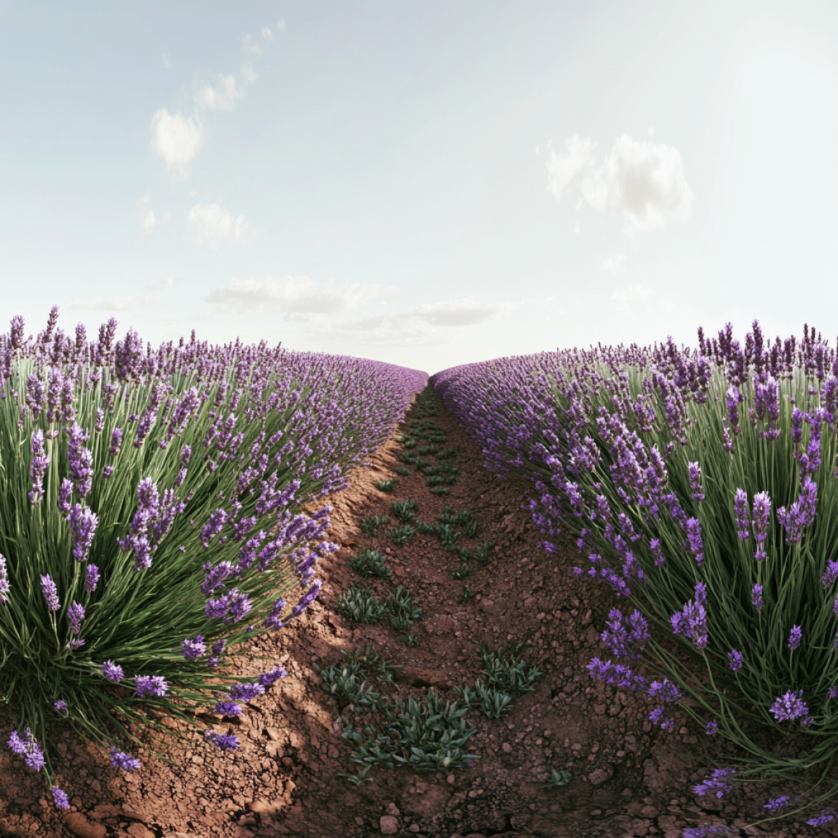 Culture de la lavande papillon