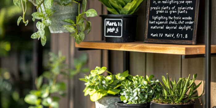 Étagères pour plantes extérieures : idées pour organiser et exposer vos plantes en plein air