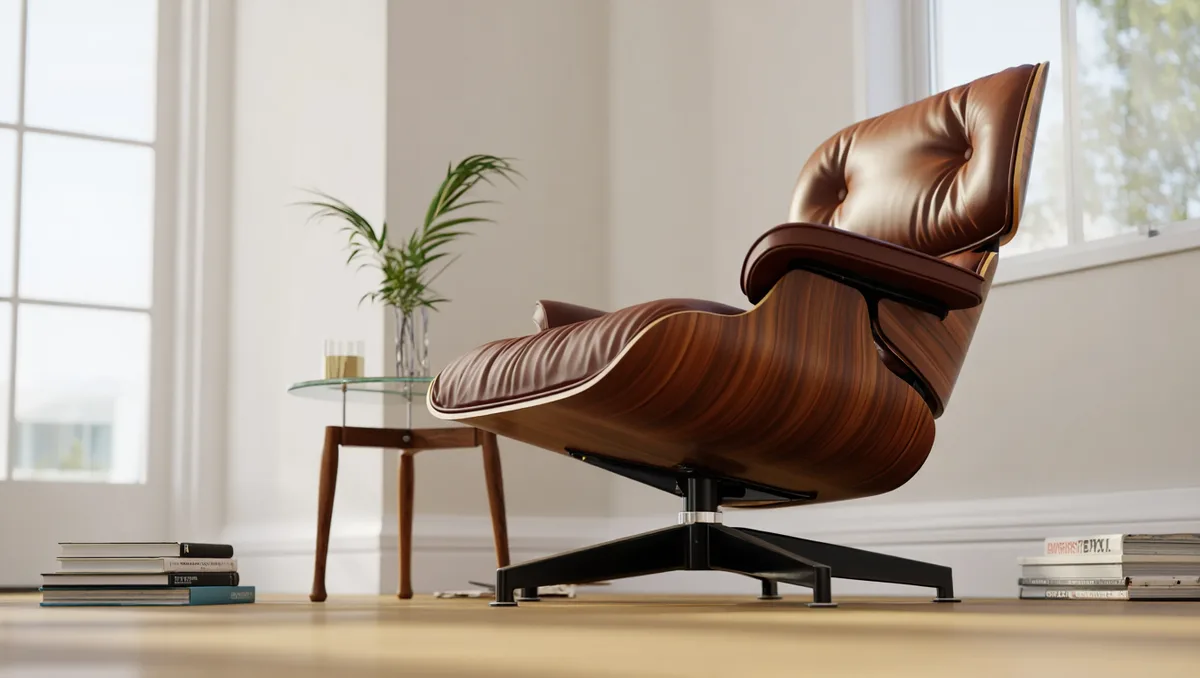 Pourquoi ce fauteuil conserve son statut iconique — Plus qu’un simple objet décoratif, cet fauteuil incarne une approche du design fondée sur l’équilibre entre forme, matériaux et usage. Les Eames ont cherché à marier des techniques industrielles — contreplaqué moulé et