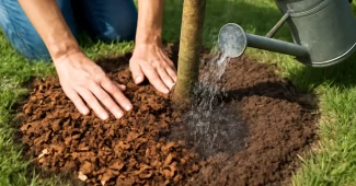 Arroser les arbres en automne : faut-il le faire et comment