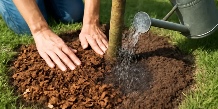 Arroser les arbres en automne : faut-il le faire et comment