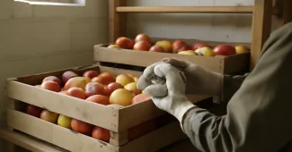Comment conserver des pommes en cave pour qu'elles tiennent jusqu'en mars ?