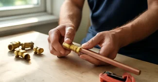 Comment poser des raccords sans soudure en plomberie ?