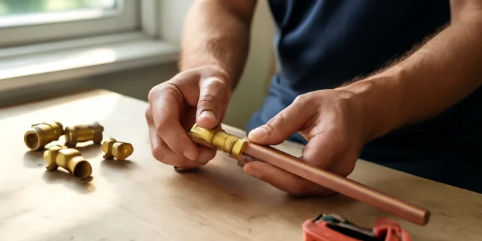 Comment poser des raccords sans soudure en plomberie ?