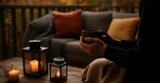 Comment prolonger l'usage de votre salon de jardin grâce à une déco automnale ?