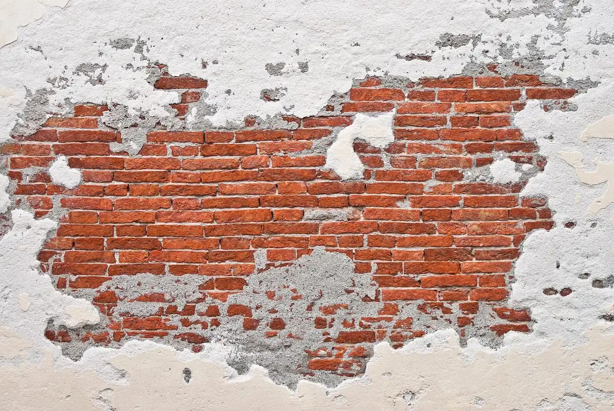Échantillons de peinture appliqués en grand format sur un mur pour essai