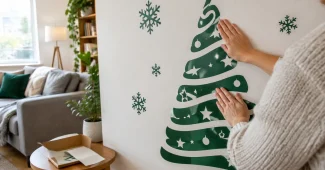 Décorer Noël 2025 avec des stickers muraux made in France : sélection Magic Stickers
